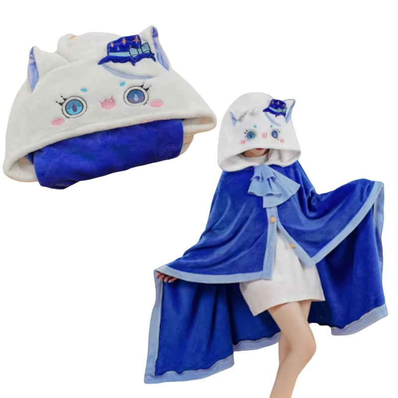 Bandai Genshin Impact Furina Badetuch-Umhang mit Kapuze - Bild 6