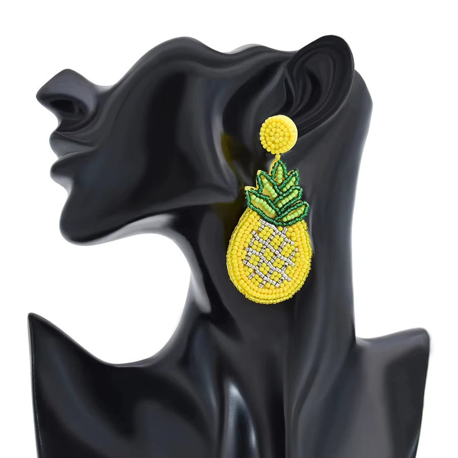 Erpels Ohrringe, Ananas, Perle, Bunt, Damen - Bild 2