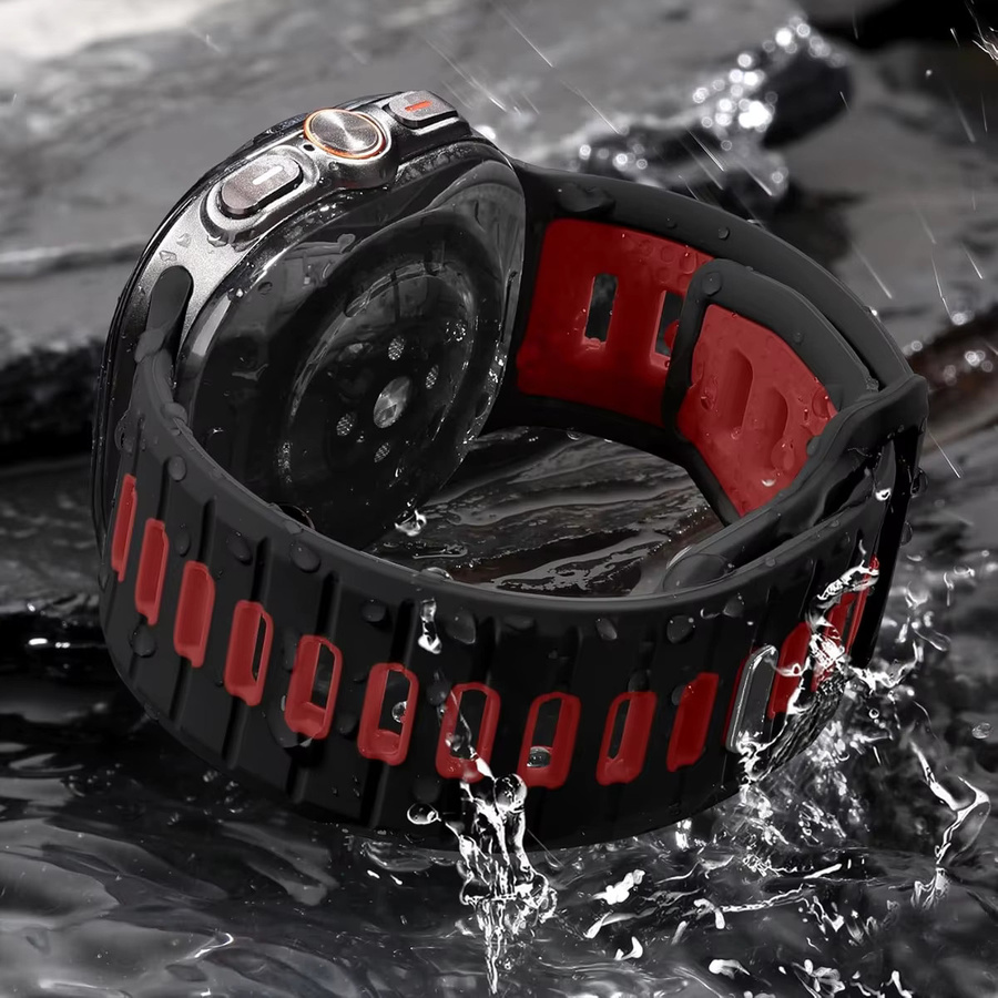 Samsung Uhrenarmband Silikon, zweifarbig, Unisex - Bild 2