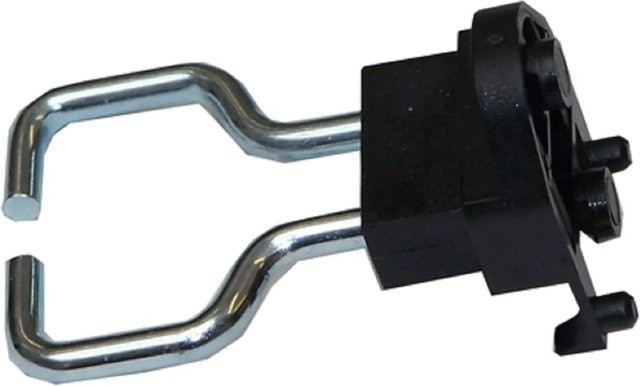 Küpper Systemhalter aus Kunststoff in Silber-Schwarz, 4er-Set - Bild 2