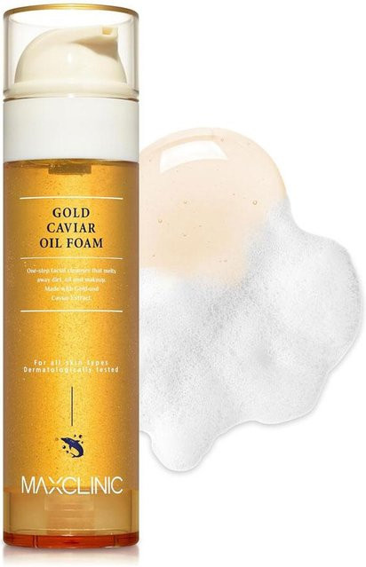 MAXCLINIC Gold-Kaviar-Ölschaum, 110g, mit Kaviarextrakt - Bild 1