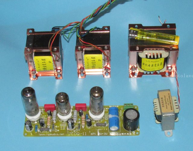 GZbotolave 6N1 Push 6P1 Röhrenverstärker-Kit DIY-Platine mit Transformator in Multicolor - Bild 1
