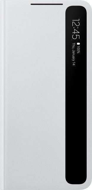 Samsung Smart Clear View Cover für Galaxy S21+ in Light Gray - Bild 1