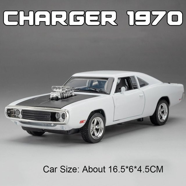 Linyi toy car Eldorado Biarritz Charger 1970, Spielzeugmodell, 1:32, mit Licht und Sound, ab 14 Jahren - Bild 1