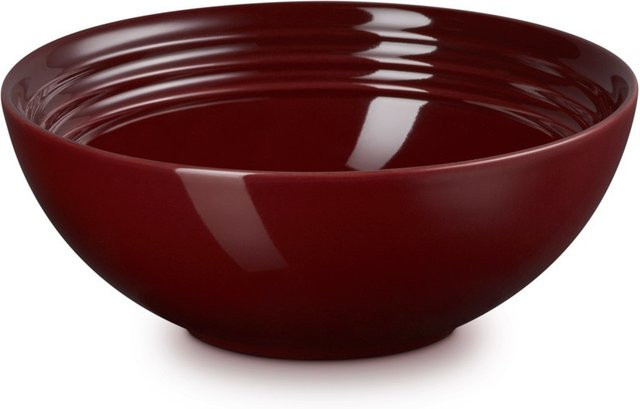 Le Creuset Müslischale aus Steinzeug in Bordeaux-Rot, Durchmesser: 16 cm - Bild 1