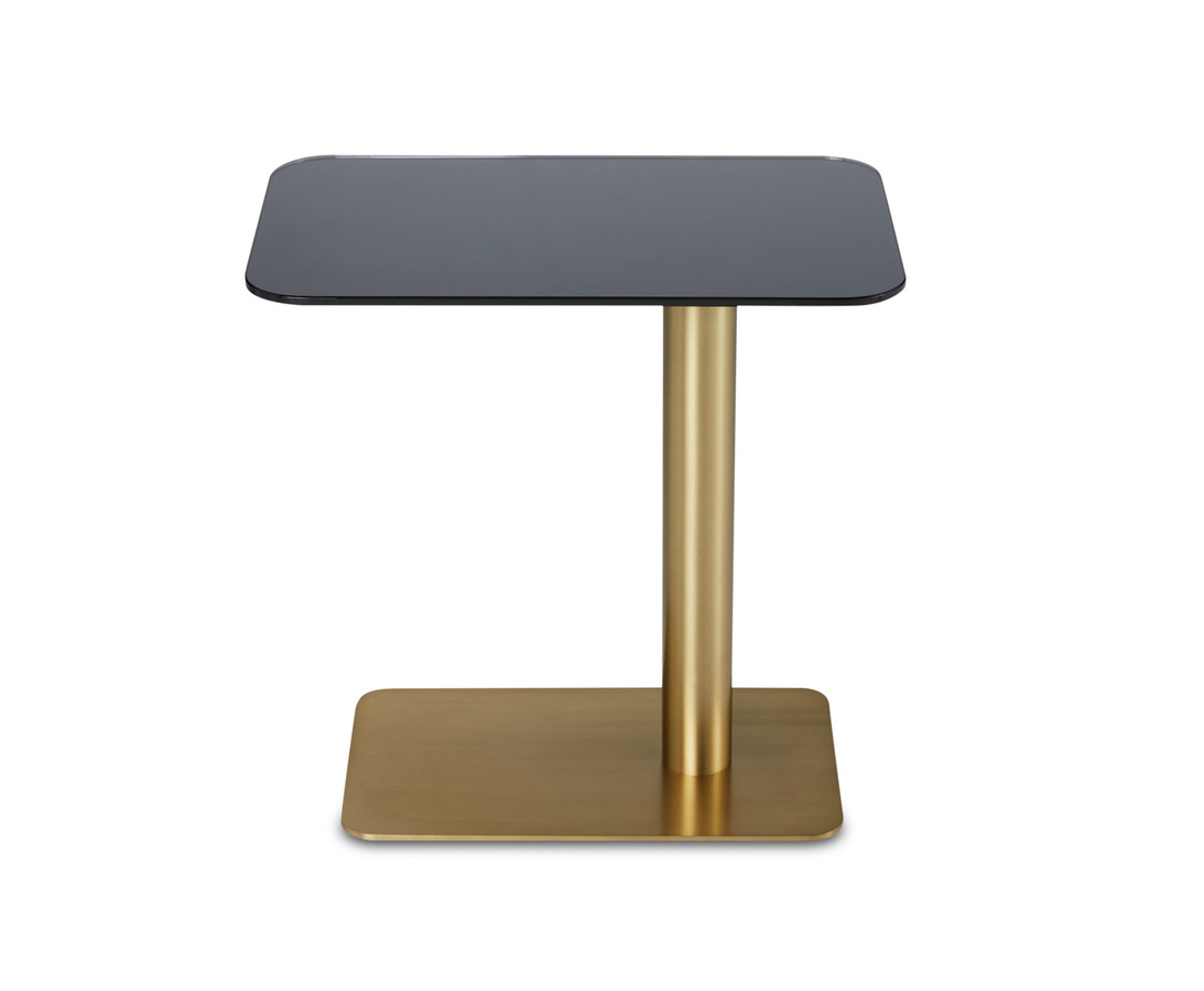 Tom Dixon Flash Tisch Rechteckig in Schwarz und Multicolour mit Glas und Metall - Bild 2