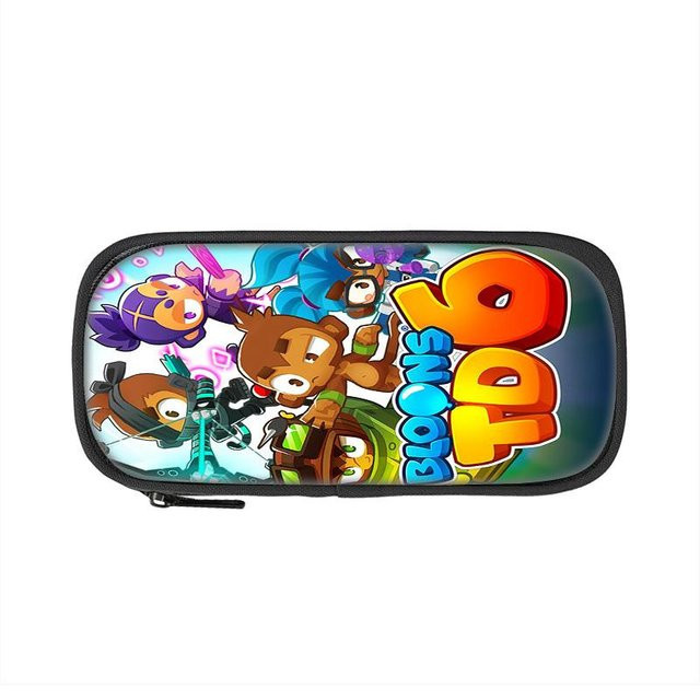 Bloons TD 6 Federmäppchen von Fancy Style Studio in Multicolour mit großem Fassungsvermögen für Kindergarten und Grundschule - Bild 1