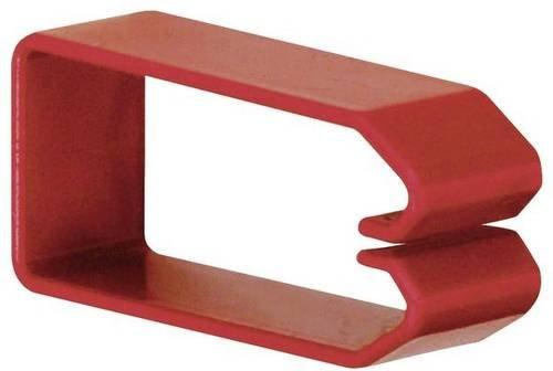 Hager Klammer HN750373 rot B: 37 mm, H: 75 mm, 50 Stück - Bild 1