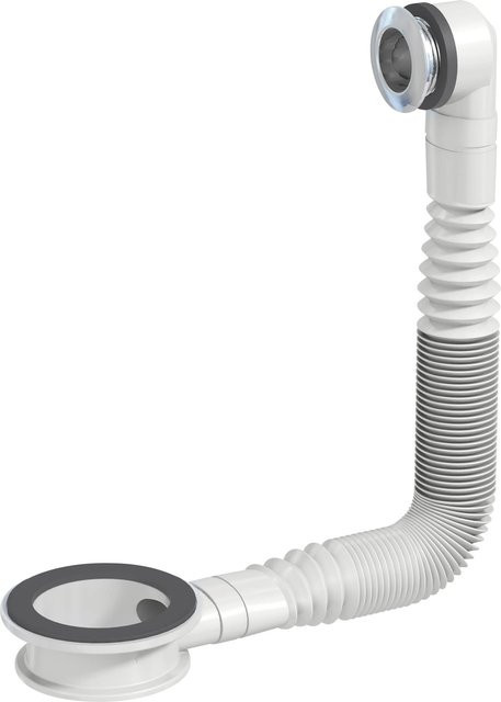 Prevex EasyClean Überlauf-Set für Waschbecken in Chrom - Bild 1
