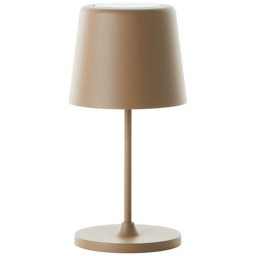 Brilliant LED-Akku-Tischleuchte Kaami in Cappuccino Matt, Beige/Braun, Höhe: 37 cm, Durchmesser: 10 cm, dimmbar - Bild 3