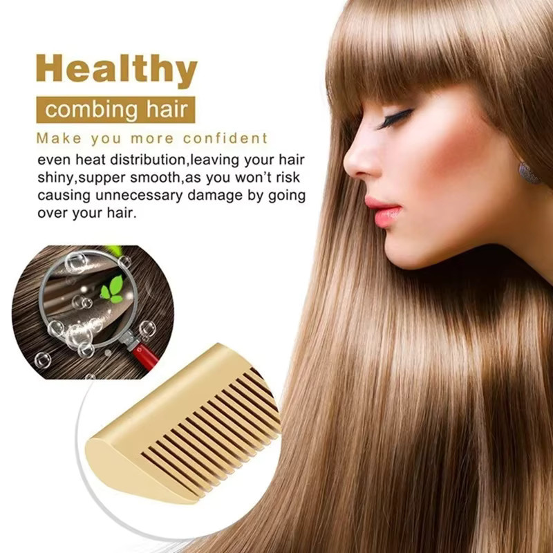 DUTRIEUX Elektrischer Heizkamm Haarglätter und Lockenstab, Unisex - Bild 4