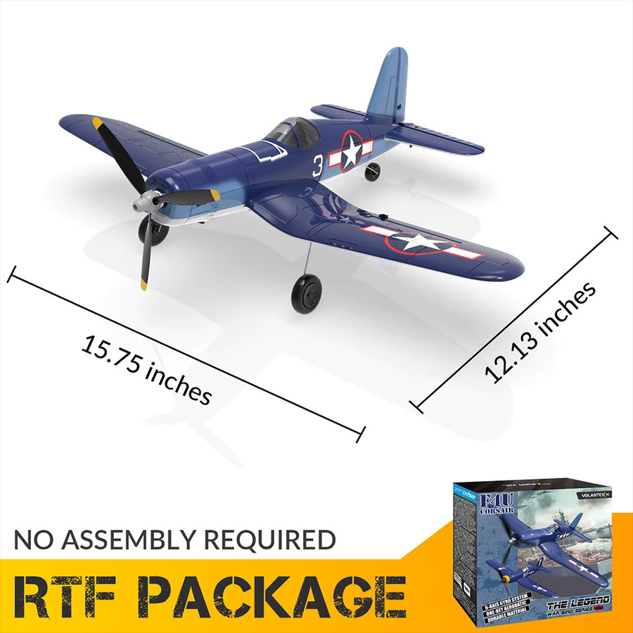 Volantexrc F4U Corsair RC-Flugzeug, ferngesteuertes Flugzeug, EPP-Schaum - Bild 5