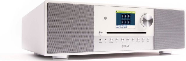 Smartradio SR-200 weiß mit DAB+, Internetradio, Bluetooth, CD-Player und WLAN - Bild 1