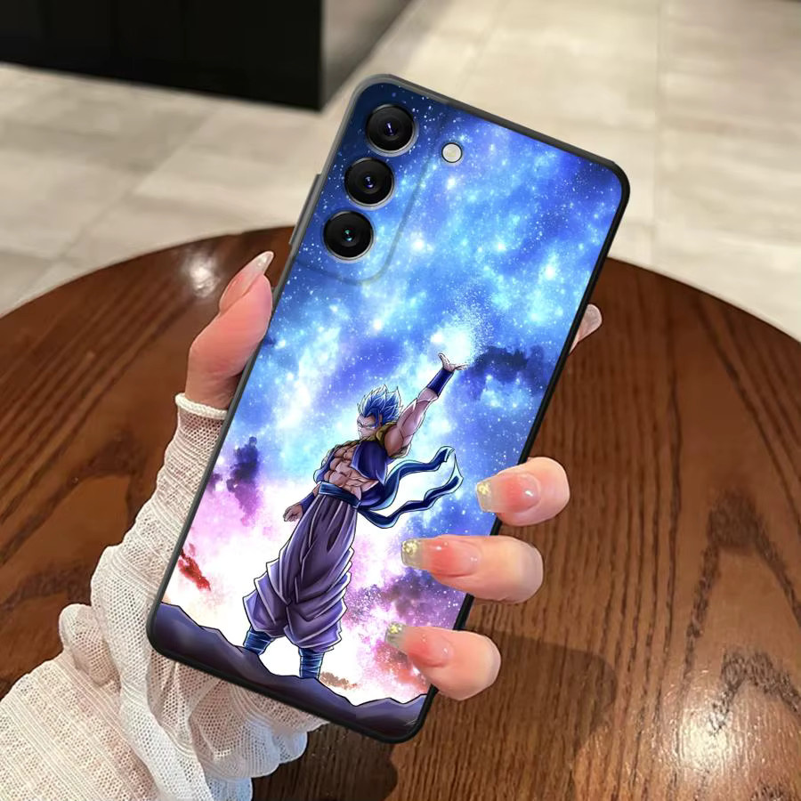 Weiche Handyhülle Dragon Ball Son für Samsung Galaxy A-Serie in Schwarz und Multicolour - Bild 4