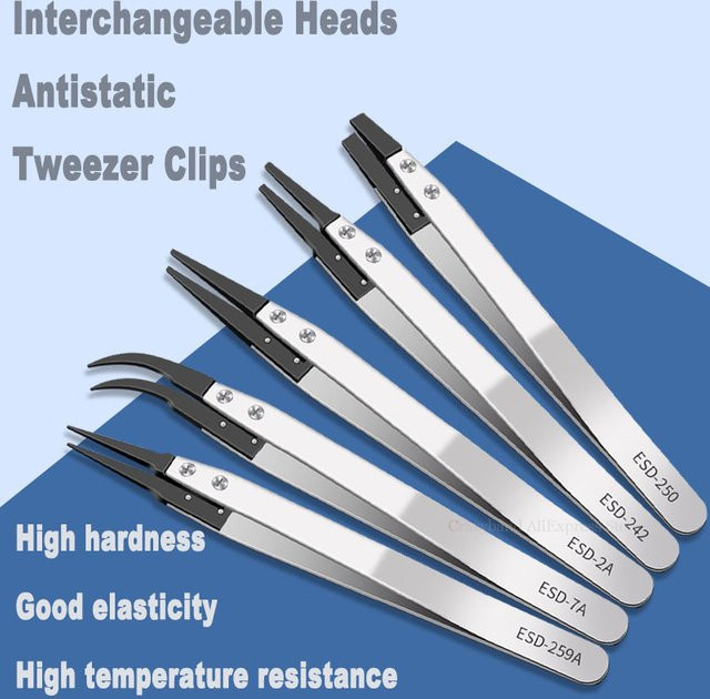 Uhren Reparatur Werkzeug Set, Edelstahl, Silber, Unisex - Bild 1