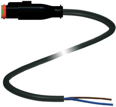 Pepperl+Fuchs 70116633 Sensor-Aktor-Steckverbinder konfektioniert, 2-polig, schwarz, 10 m Länge - Bild 1