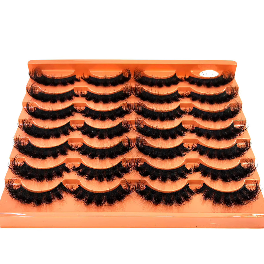 HBZGTLAD Kunstwimpern, 14 Paar, Black, Unisex - Bild 5