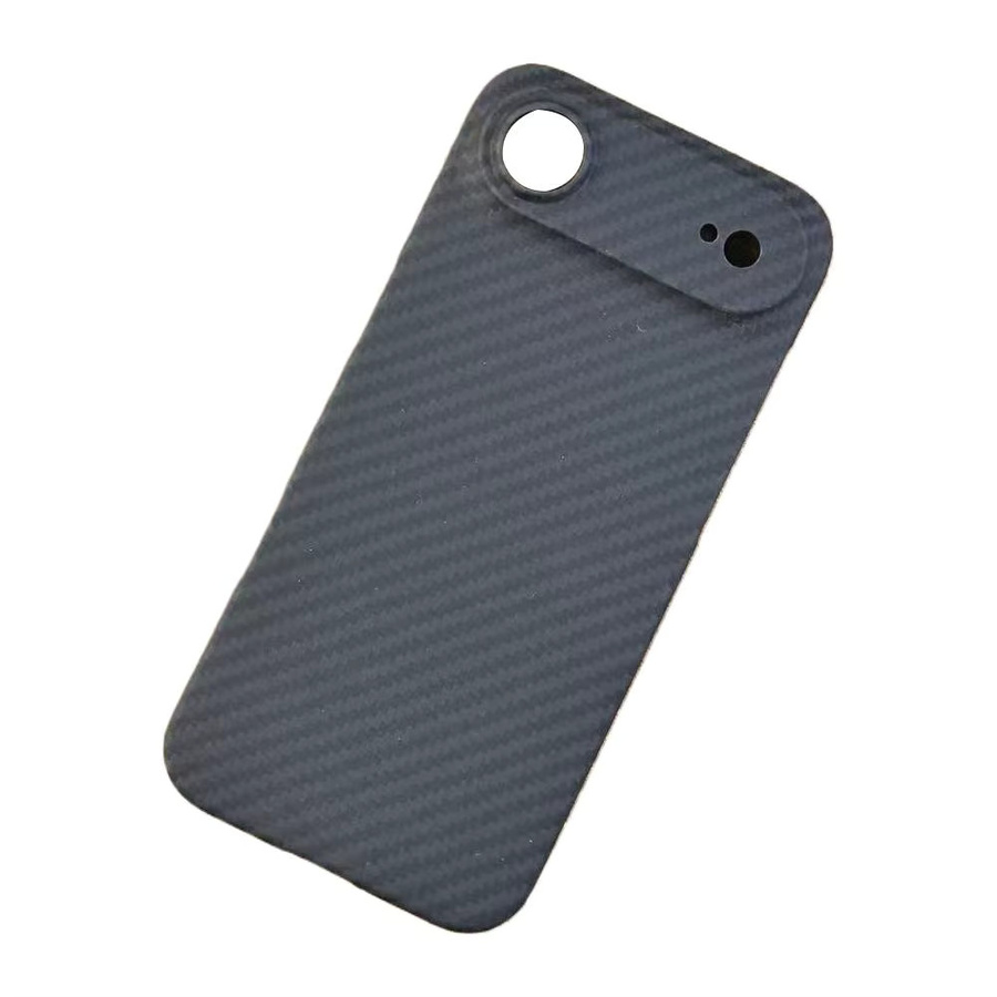 Business Schutzhülle aus Aramid Faser für iPhone 17Air mit starker Magnetfunktion in Schwarz - Bild 7