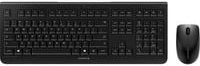 Cherry DW 3000 Kabelloses Tastatur- und Maus-Set mit Membran-Technologie, 2.4 GHz, Schwarz, QWERTY US Layout - Bild 1