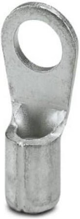 Phoenix Contact Ringkabelschuh 3240077 Unisoliert Silber, Querschnitt max. 2,5mm², Loch-Ø 3,7mm, 100 Stück - Bild 1