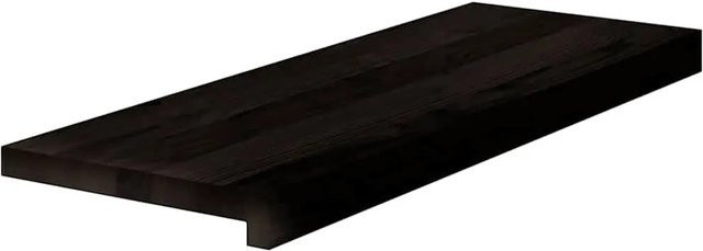 vidaXL Treppenstufen aus Massivholz Eiche, 12 Stück, Dunkelbraun, B: 70 cm, T: 25 cm, H: 2 cm - Bild 1