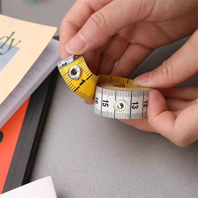 Weiches Schneidermaßband in Mehrfarbig mit Knopf, 1,5 m Länge - Bild 3