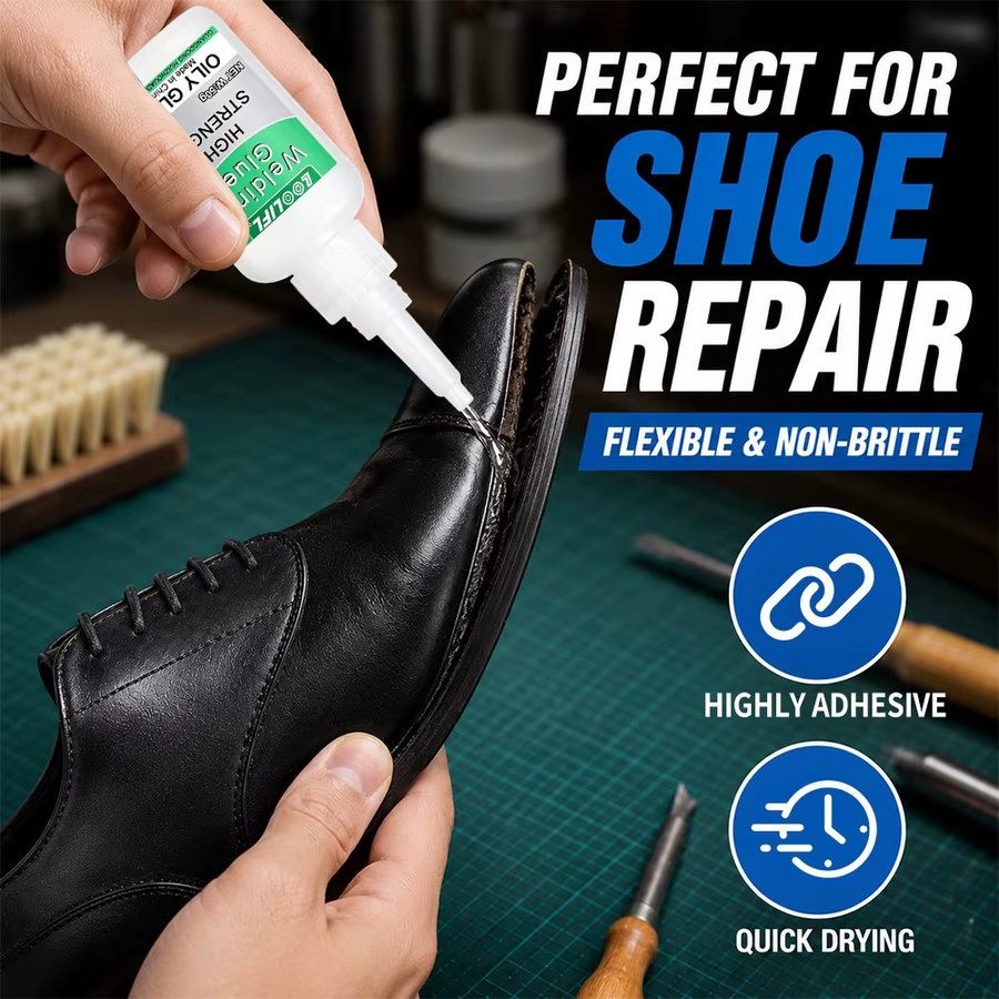 LOOLIFL Universeller Schuhkleber zur Schnellreparatur für Sneakers, Stiefel und Leder, Wasserdicht, 50 g - Bild 6