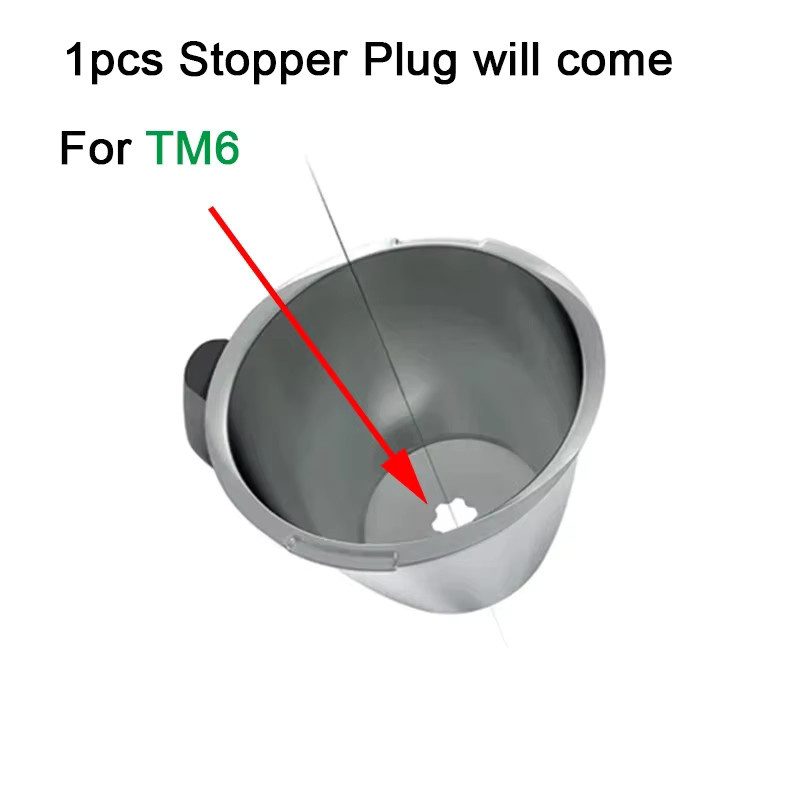 Vorwerk Haupttopfstopfen für Thermomix TM6 Slow Cooker Pot in Silber - Bild 3