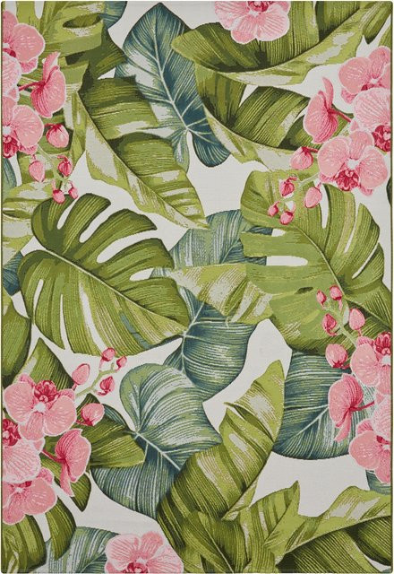 NYVI Teppich Flair Tropical, wetterfest und UV-beständig für Innen und Außen, B: 160 cm, T: 235 cm - Bild 1