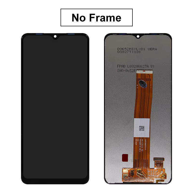 Samsung Galaxy A12 LCD Display Ersatzteil mit 6,5 Zoll IPS Touchscreen Digitizer in Schwarz - Bild 3