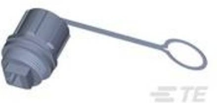 TE Connectivity Ethernet/LAN Steckverbinder in Grau 1986280-1 - Bild 1