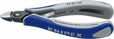 Knipex Seitenschneider für Elektronik und Feinmechanik blau - Bild 2