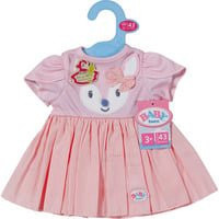 BABY born Kleid Reh in Rosa für Puppen mit 43 cm Körpergröße von Zapf Creation - Bild 1