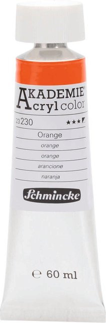 Schmincke Akademie Acrylcolor Orange 60 ml - Bild 1