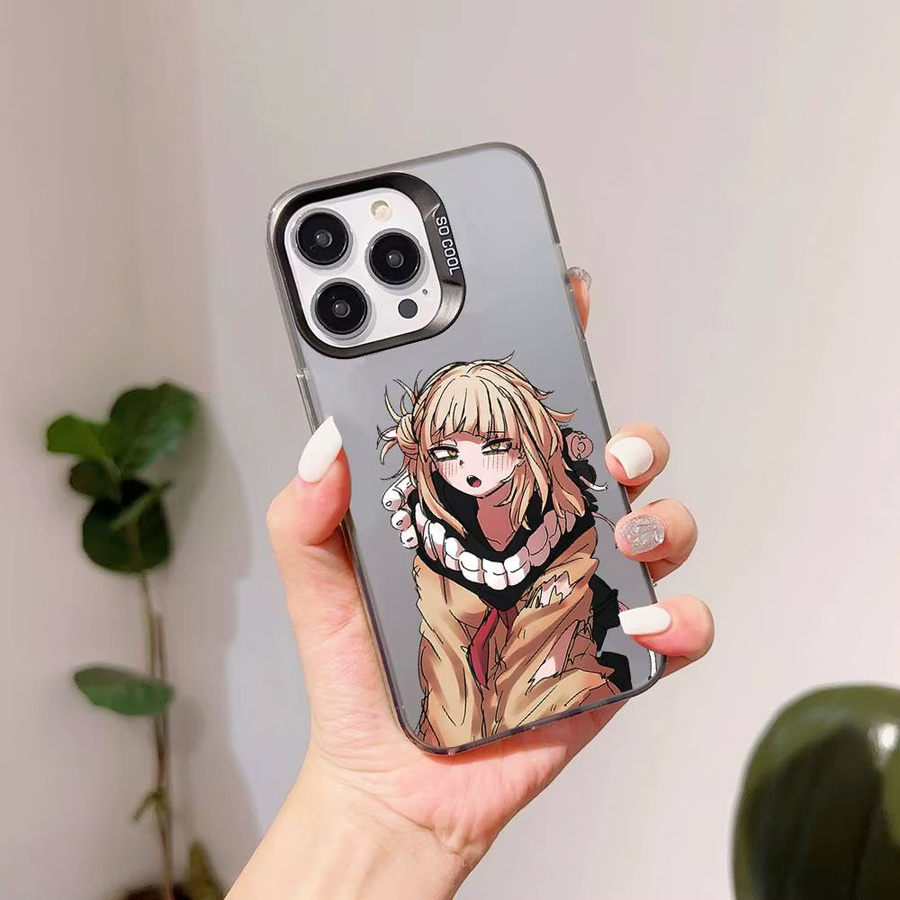 Mesuca Handyhülle mit Anime Himiko Toga Design für iPhone 15, 14, 13, 12, 11, Pro, Max, Plus, XR, XS und Mini in Multicolour - Bild 5
