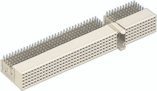 HARTING Federleiste 17262201102 aus Messing in Beige mit 7 Reihen - Bild 1