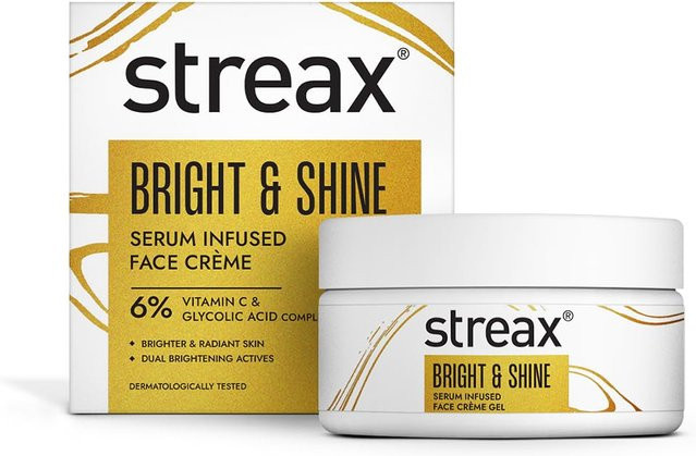 Streax Bright & Shine Gesichtscreme Gel, 50 g, Unisex - Bild 1