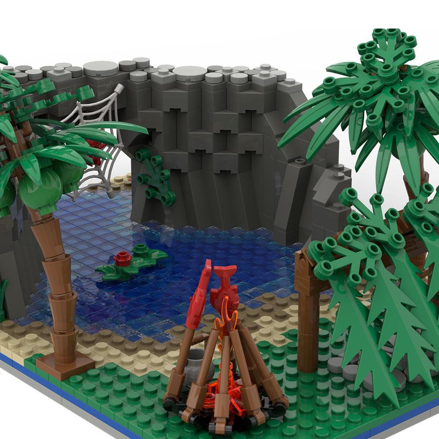 Linyi toy Wilde Landschaft Bausteine Set - Bild 3