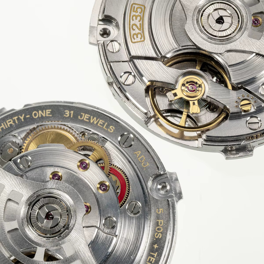 FancyWrist Automatisches mechanisches Uhrwerk, Silber, Rubin - Bild 1