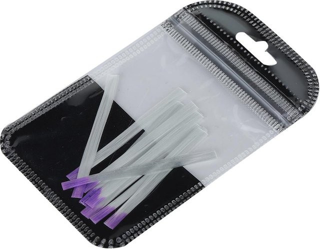 DIYelecs Nagelverlängerung Fiberglas Nagelreparatur, 10 Stück, grau - Bild 1
