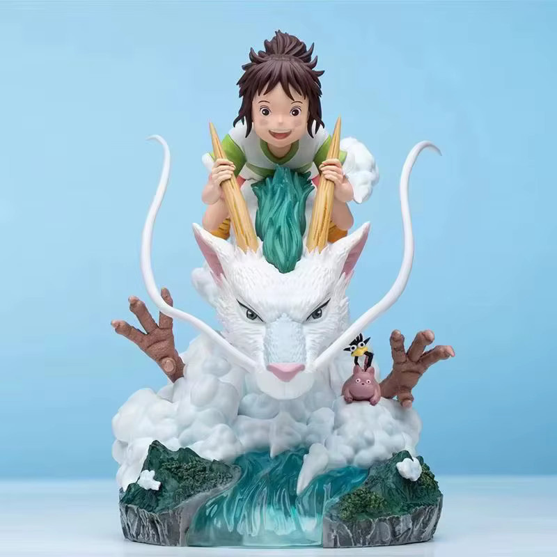 Bandai Ogino Chihiro und Nigihayami Kohakunushi Anime-Figur, PVC-Action-Modellpuppe - Bild 2