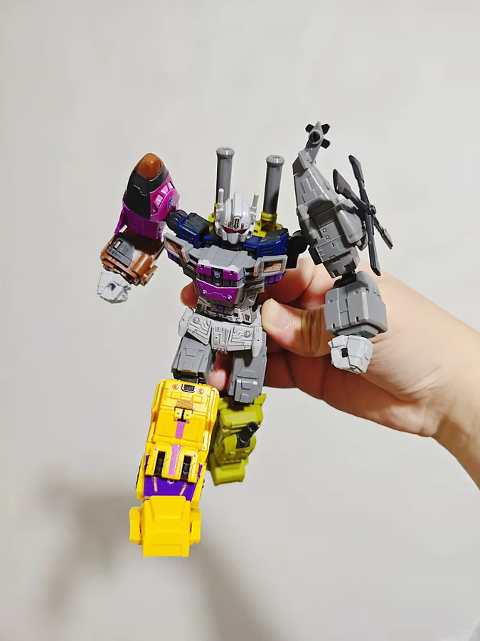 Blokees Transformers Defender V6 Blind Box Megatron, Bausteinfigur, Montagemodell - Bild 4