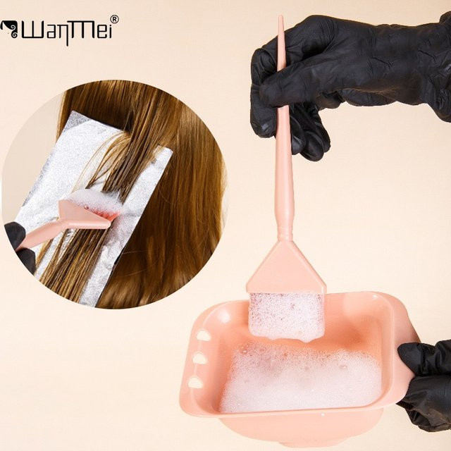 WANMEI Haarfärbe-Set mit Schale und Pinsel, 2 Stück, Unisex - Bild 1