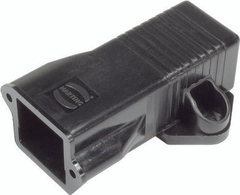 HARTING Anbaugehäuse 09 45 345 0001 in Schwarz - Bild 1