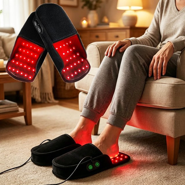 Maelsrom Rotlichttherapie-Stiefel, Infrarot-LED Fußmassagegerät - Bild 1