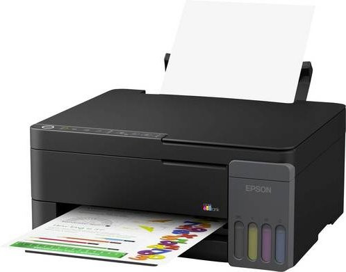 Epson EcoTank ET-2910 Multifunktionsdrucker Tintenstrahl mit Drucken, Scannen und Kopieren sowie Wi-Fi in Schwarz - Bild 1