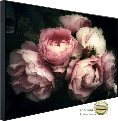 papermoon Infrarotheizung EcoHeat Blumen mit Matt-Effekt in Bunt, App-Steuerung und Überhitzungsschutz - Bild 1