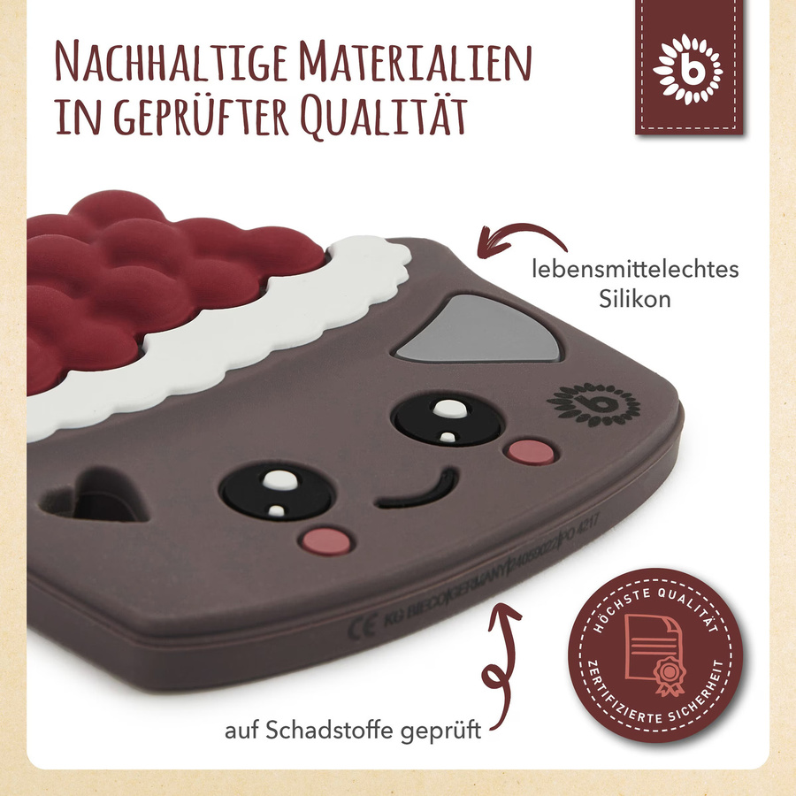 Bieco Beißring Silikon Torte - ab 0 Monate - Bild 3