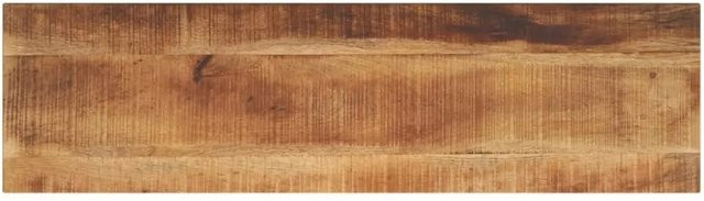 vidaXL Tischplatte aus Mango Massivholz in Braun, Rechteckig, Rustikal, B/T/H: 110 x 30 x 2,5 cm - Bild 1