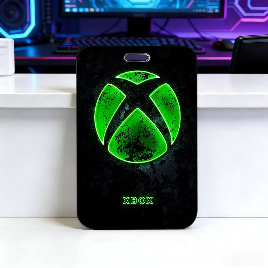 X-Xbox Game Nackenband mit transparentem Ausweishalter und robuster Kartenhülle aus Kunststoff für Mitarbeiter und Professionals - Bild 4